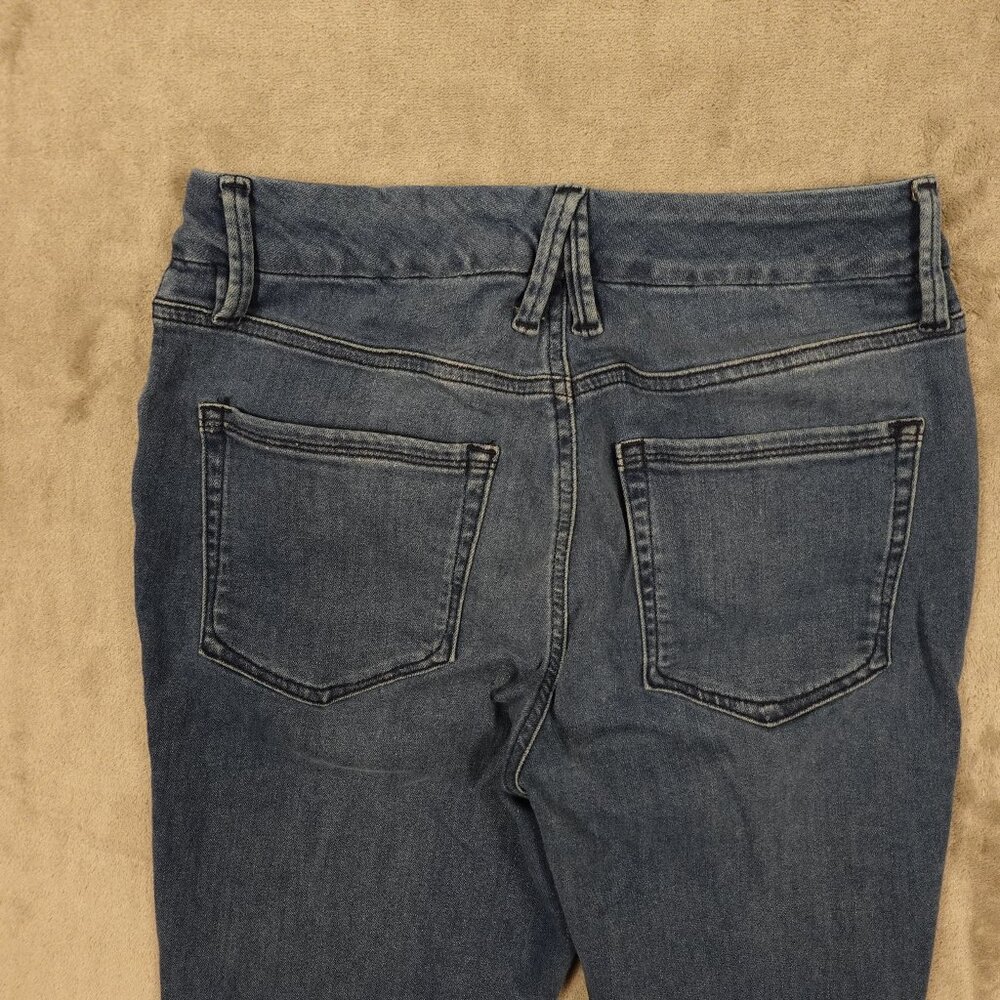 Good American jeans good waist women's 12/31 tall blue stretchy - Picture 10 of 12